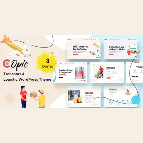 Copic - Transport & Logistics WordPress Theme