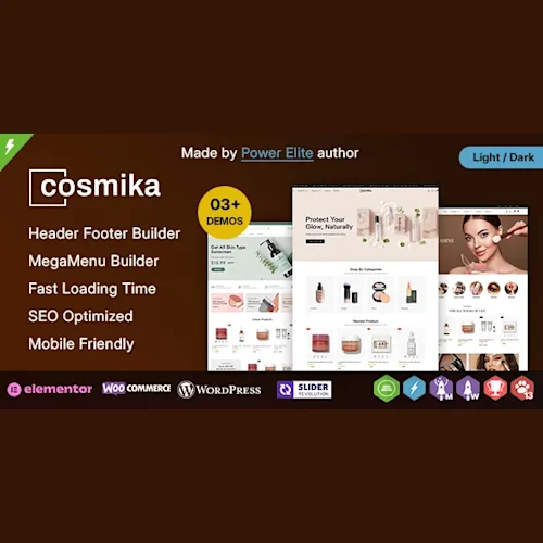Cosmika - Beauty & SkinCare WordPress Theme