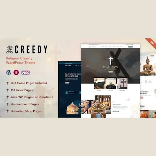 Creedy - Religion and Church WordPress Theme