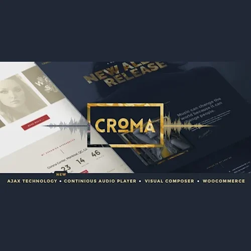 Croma – Music WordPress Theme with Ajax and Continuous Playback