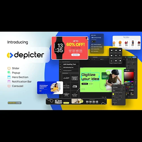 Depicter WordPress Slider, Popup & Carousel Builder