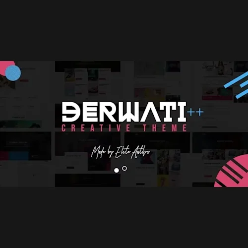 Derwati - Trendy & Creative Portfolio Theme