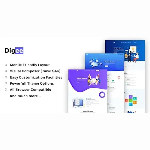 Digee – Digital Marketing Agency WordPress Theme