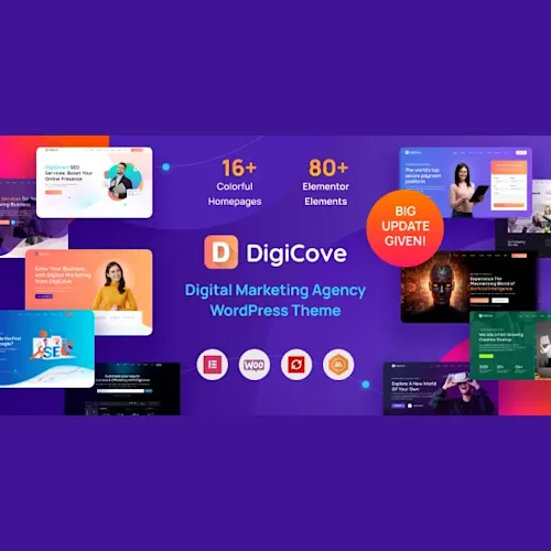 Digicove - Digital Marketing Agency WordPress Theme