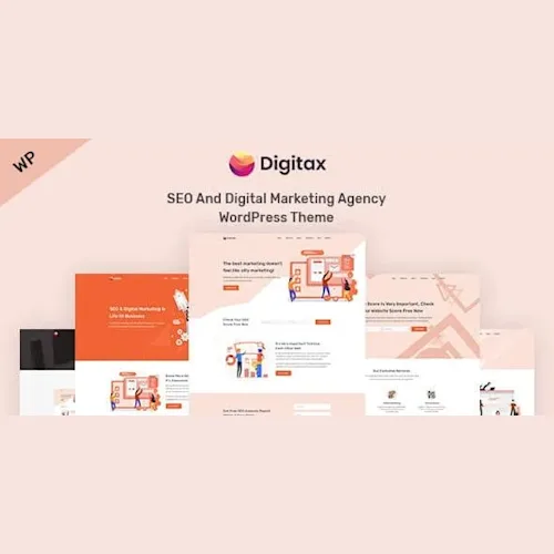 Digitax - SEO & Digital Marketing Agency WordPress Theme
