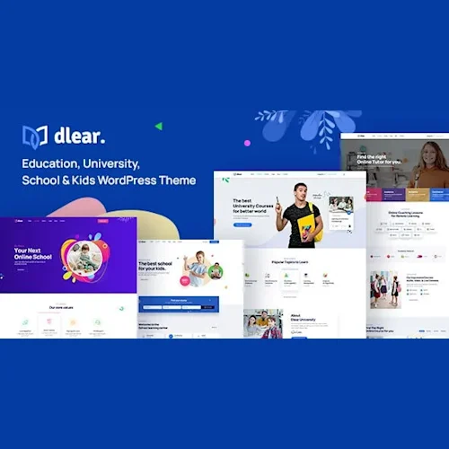 Dlear – Education, University & School WordPress Theme