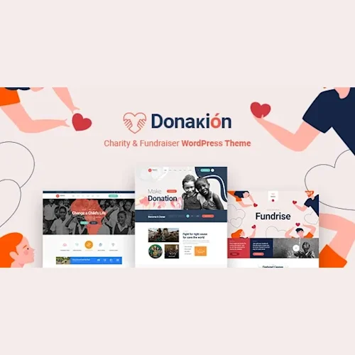 Donakion - Fundraising & Charity Foundation WordPress Theme + RTL