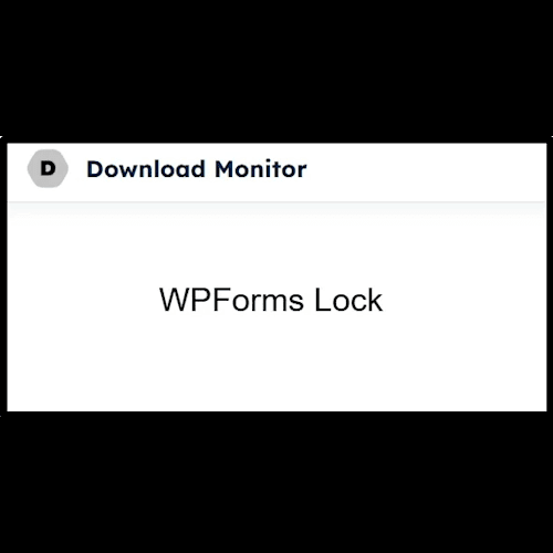 Download Monitor WPForms Lock Plugin