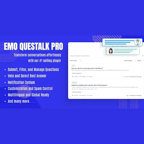 EMO Questalk Pro – Question & Answer WordPress Plugin