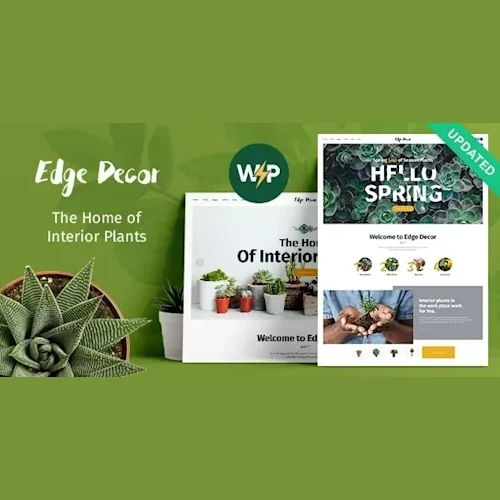 Edge Decor – A Modern Gardening & Landscaping WordPress Theme