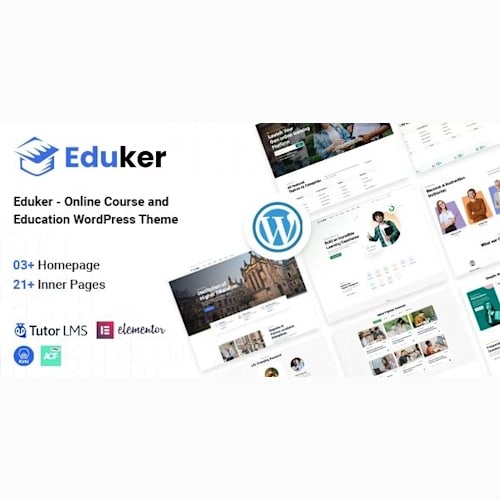 Eduker – Education WordPress Theme