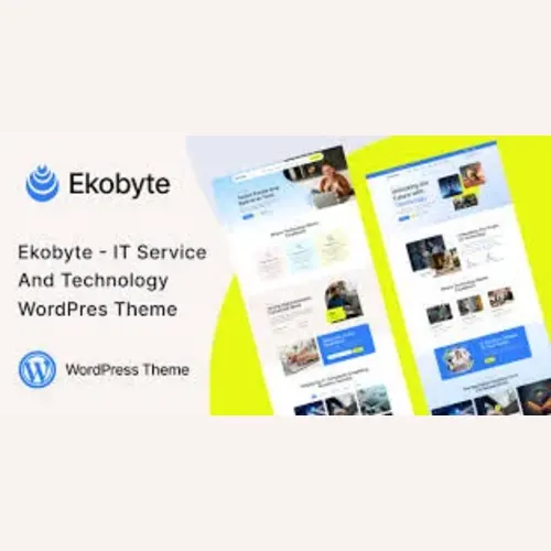 Ekobyte – IT Service & Technology WordPress Theme