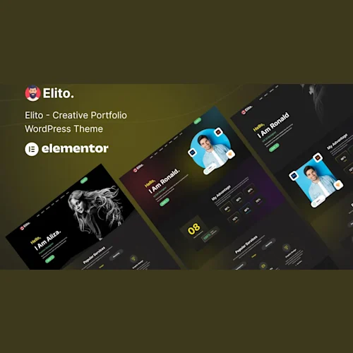 Elito - Creative Portfolio WordPress Theme