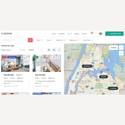 Estatik PRO – Real Estate WordPress Plugin