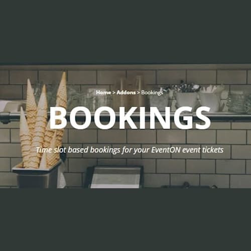 EventON Bookings Addon
