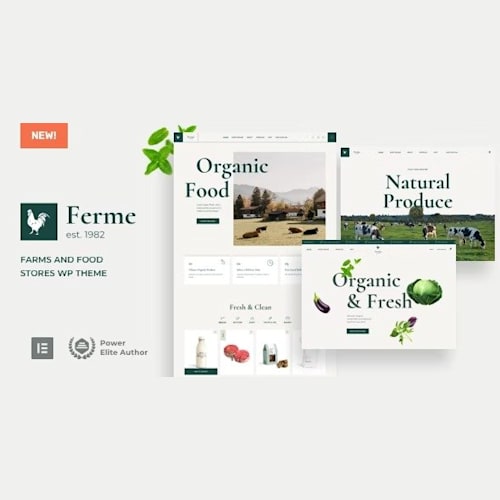 Ferme – Food Store & Farm WordPress Plugin
