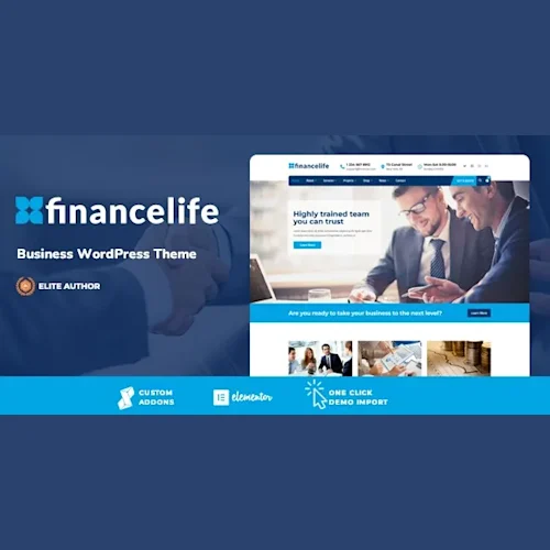 FinanceLife – Business WordPress Theme