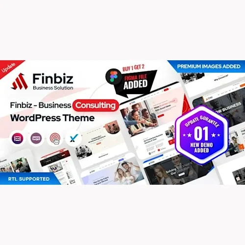 Finbiz - Consulting Business WordPress Theme