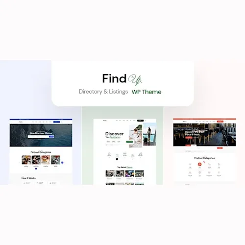 Findup – Directory & Listing WordPress Theme with RTL Support