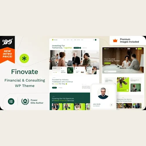 Finovate - Financial Advisors & Business Consulting WordPress Theme