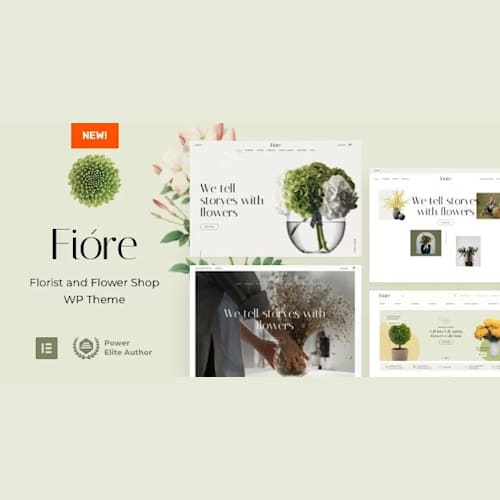 Fiore – Flower Shop and Florist WordPress Theme