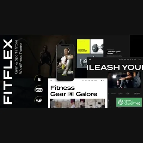 FitFlex – Gym & Sports Store WordPress Theme