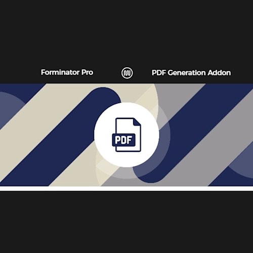 Forminator Pro PDF Generation Add-on