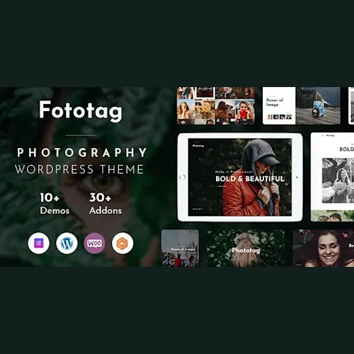 Fototag – Photography WordPress Theme