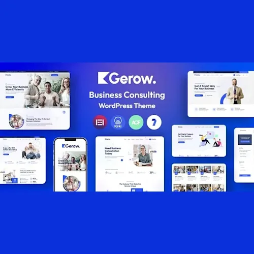 Gerow – Business Consulting WordPress Theme