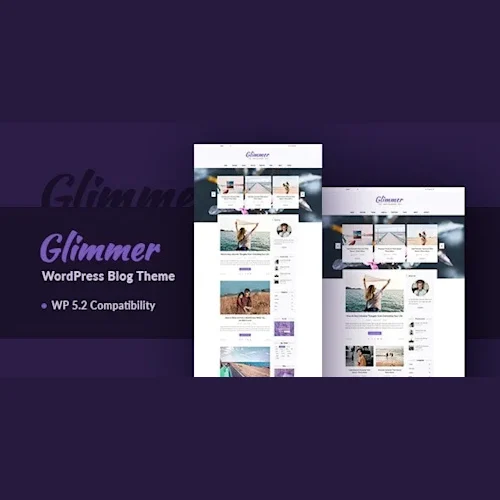 Glimmer - A Responsive WordPress Blog Theme