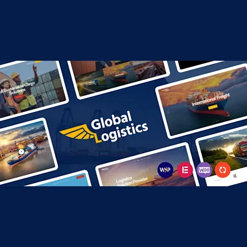 Global Logistics Transportation & Warehousing WordPress Theme