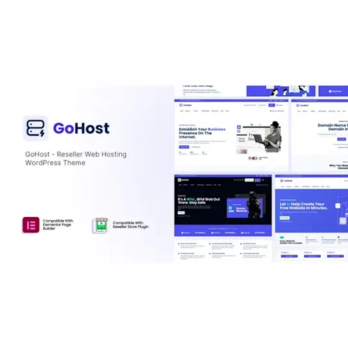 GoHost - Reseller Web Hosting WordPress Theme