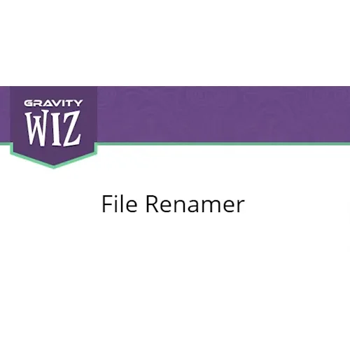 Gravity Forms File Renamer