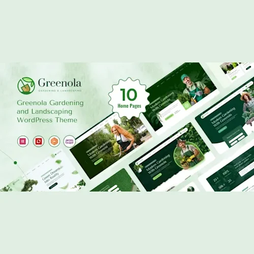 Greenola - Gardening & Landscaping WordPress Theme