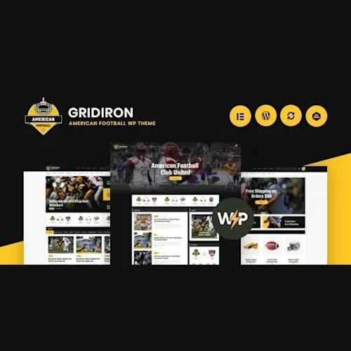 Gridiron – American Football & NFL Superbowl Team WordPress Theme
