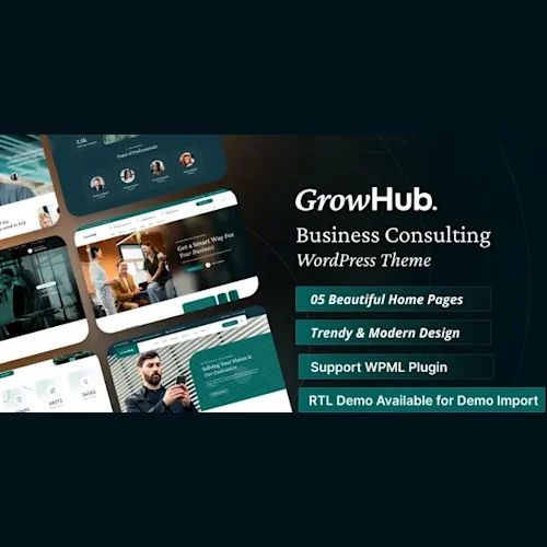 GrowHub - Business Consulting WordPress Theme