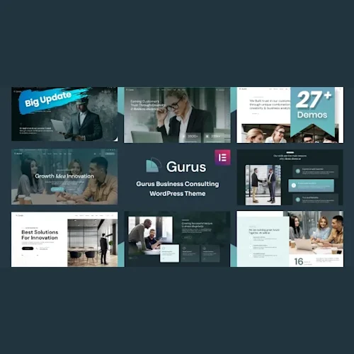 Gurus – Business Consulting WordPress Theme