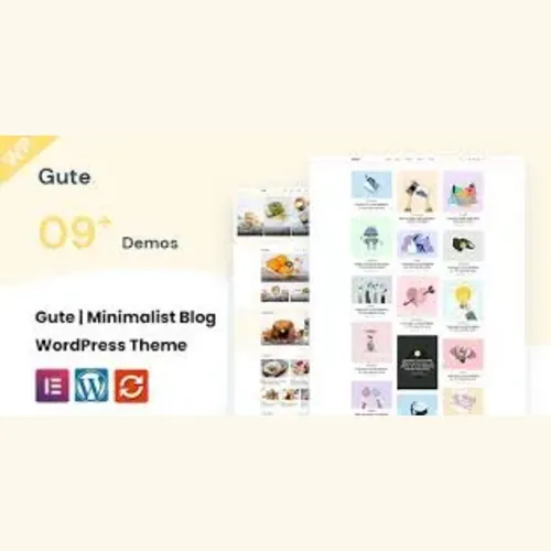 Gute – Minimalist Blog WordPress Theme