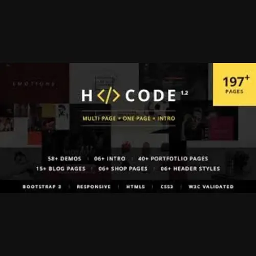 H-Code - Responsive & Multipurpose WordPress Theme