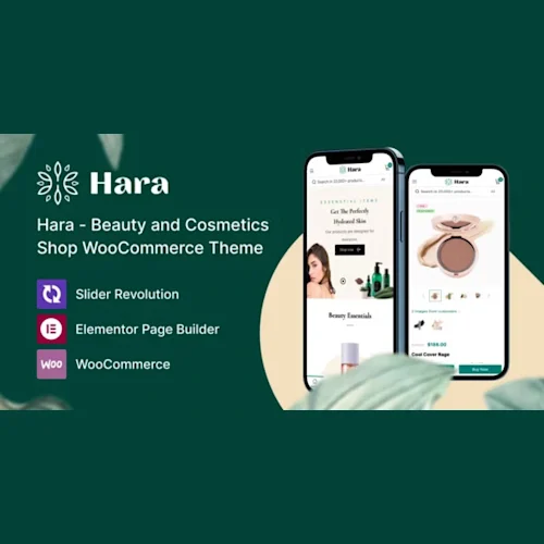 Hara Beauty and Cosmetics Shop WooCommerce Theme