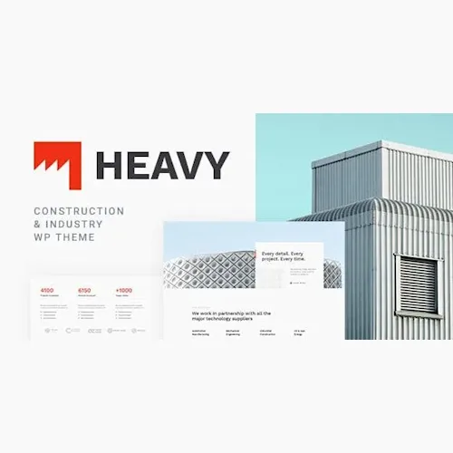 Heavy - Industrial WordPress Theme