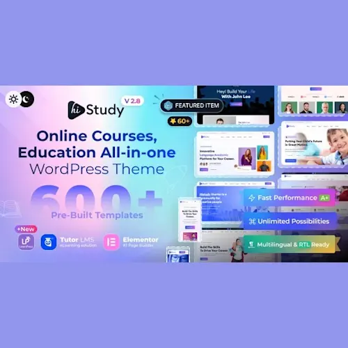 HiStudy – Education WordPress Theme
