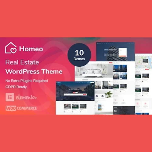 Homeo – Real Estate WordPress Theme