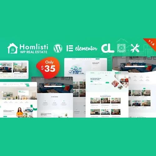 Homlisti - Real Estate WordPress Theme with RTL Support