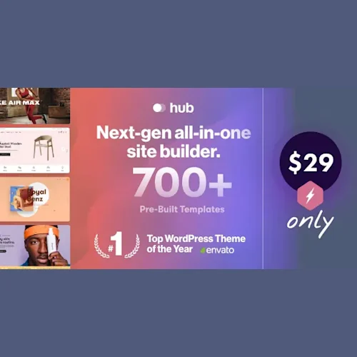 Hub – Responsive Multi-Purpose WordPress Theme