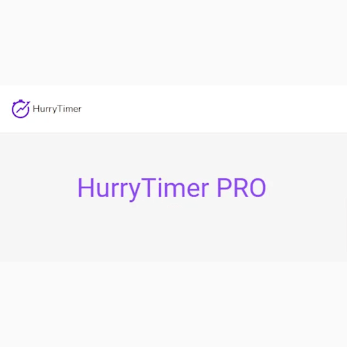 HurryTimer PRO – WordPress Countdown Timer Plugin