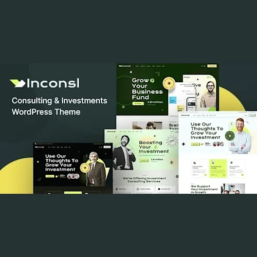 Iconsl – Investment Consulting WordPress Theme