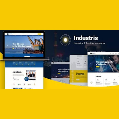 Industris Factory & Business WordPress Theme