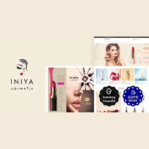 Iniya – Beauty Store Cosmetic Theme