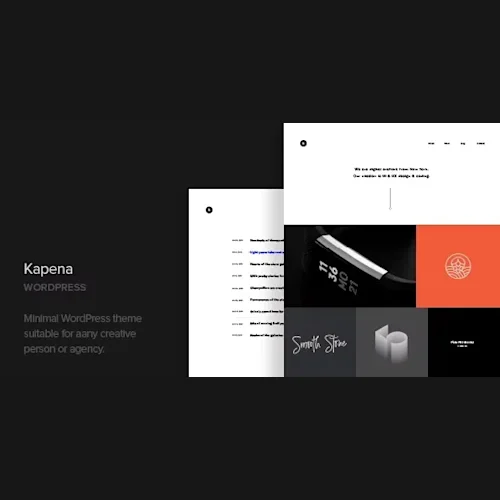 Kapena – Minimal Portfolio WordPress Theme